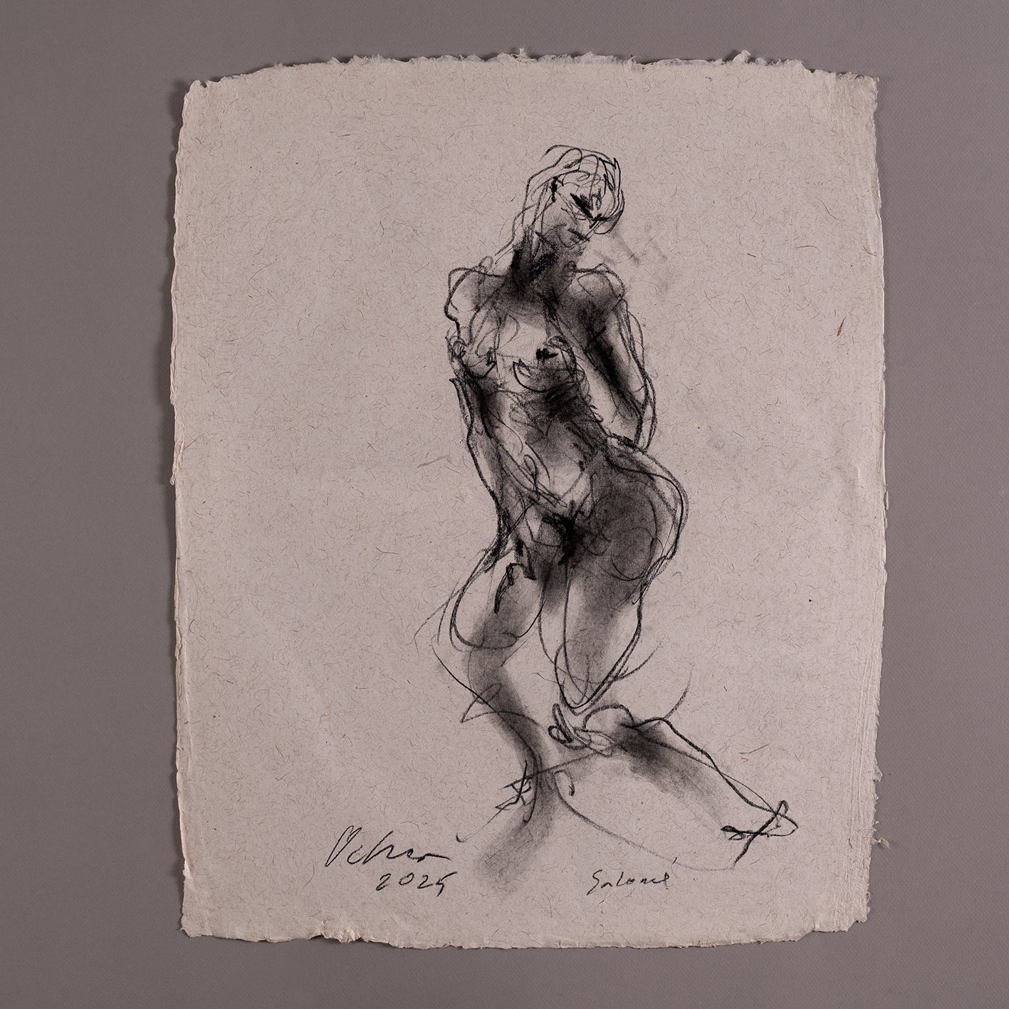 Del natural Salomé frente