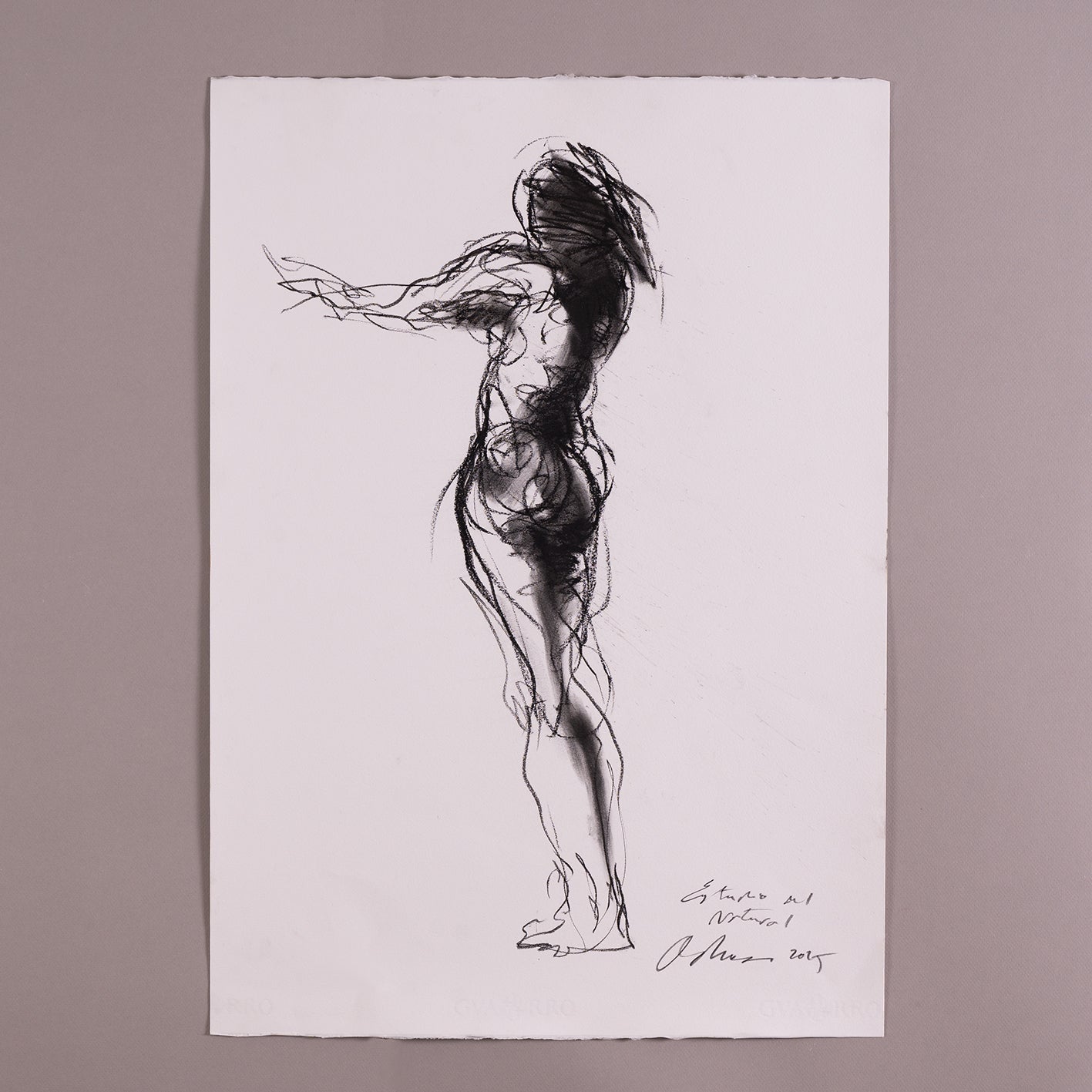 Estudio natural espalda