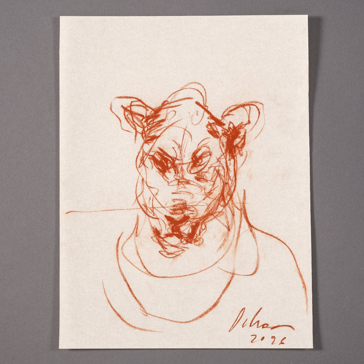 Rostro de leona